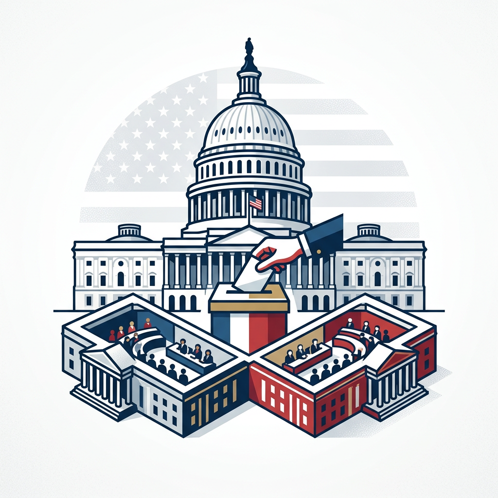 Det amerikanske valgsystem forklaret: Sådan fungerer primaries, midterms og Kongressen