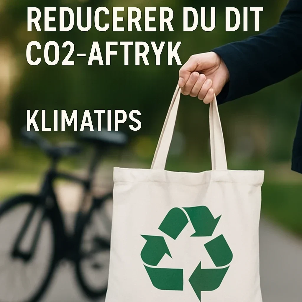 Sådan reducerer du dit klimaftryk